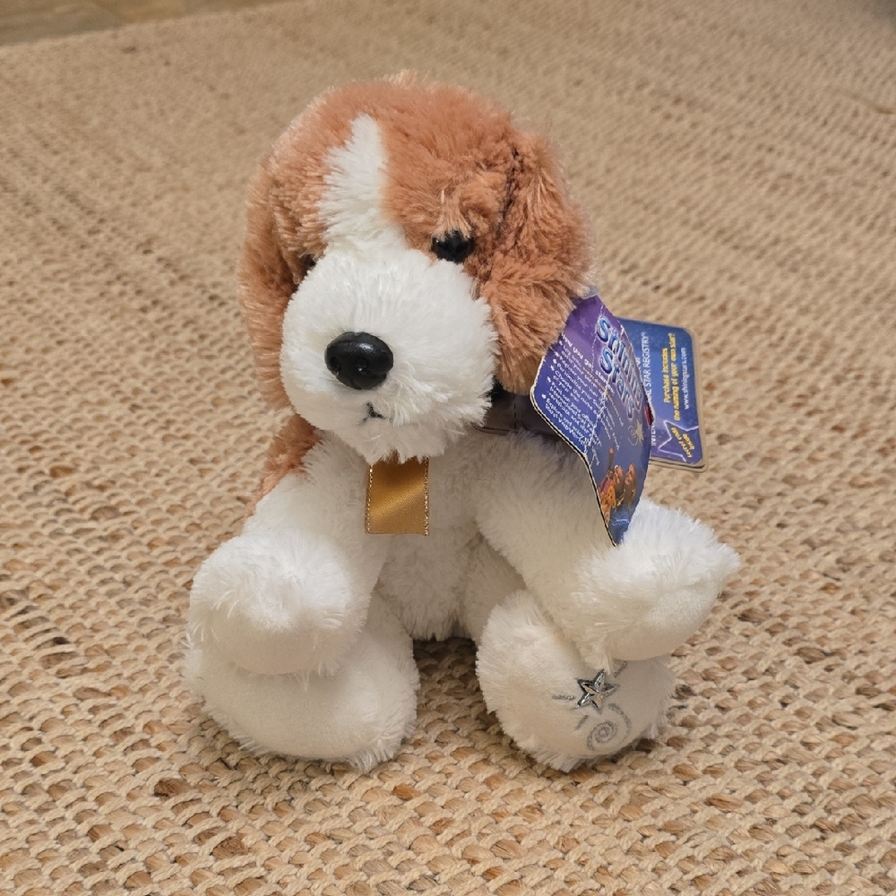 Shining Stars plush dog